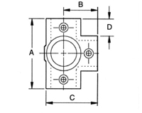 AIS 24&nbsp;SIDE OUTLET TEE